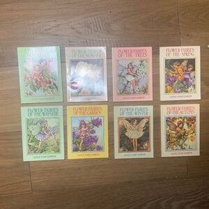 Set of 8 Paperback Flower Fairies by Cicely Mary Barker Books